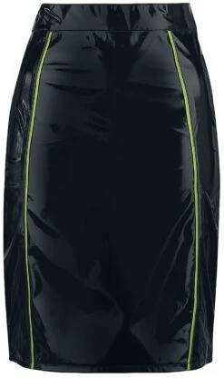 Musta Kynähame Neonvärisillä Yksityiskohdilla