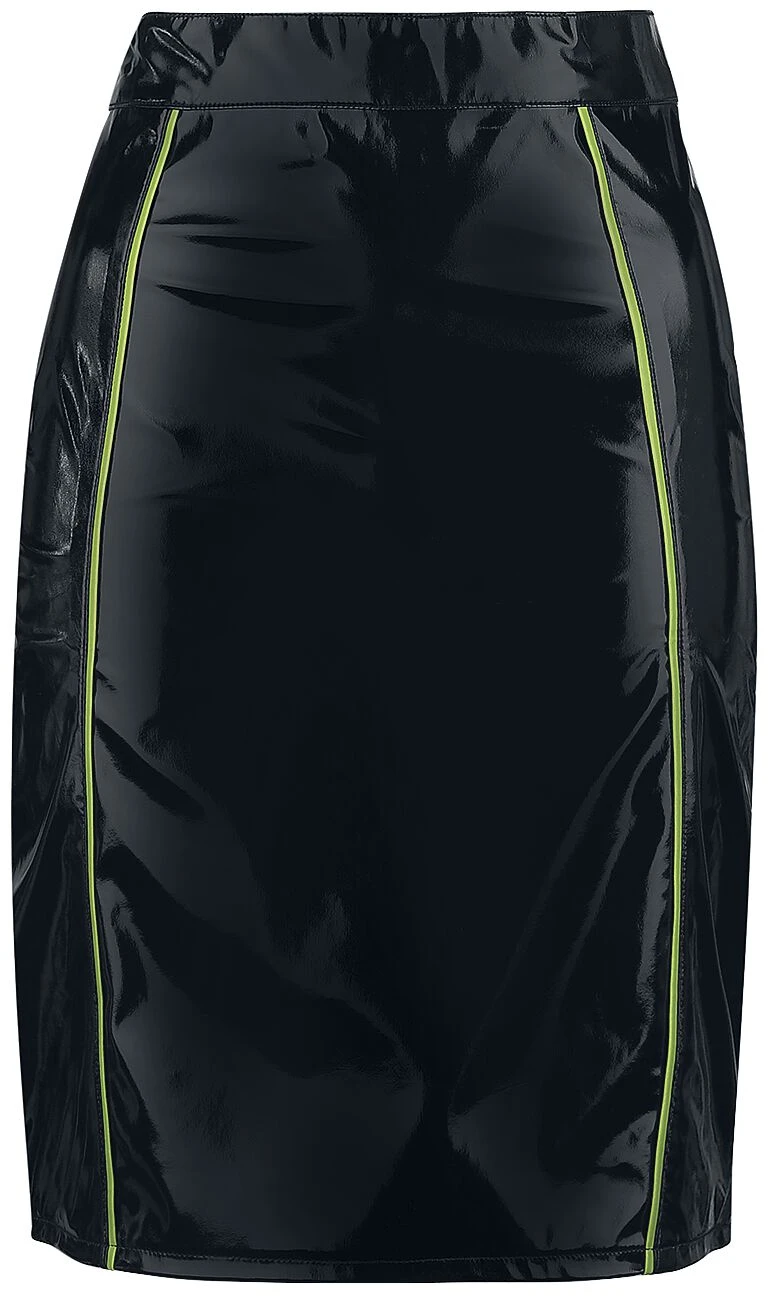 Musta Kynähame Neonvärisillä Yksityiskohdilla