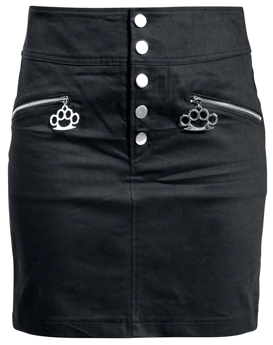Twill Mini Skirt