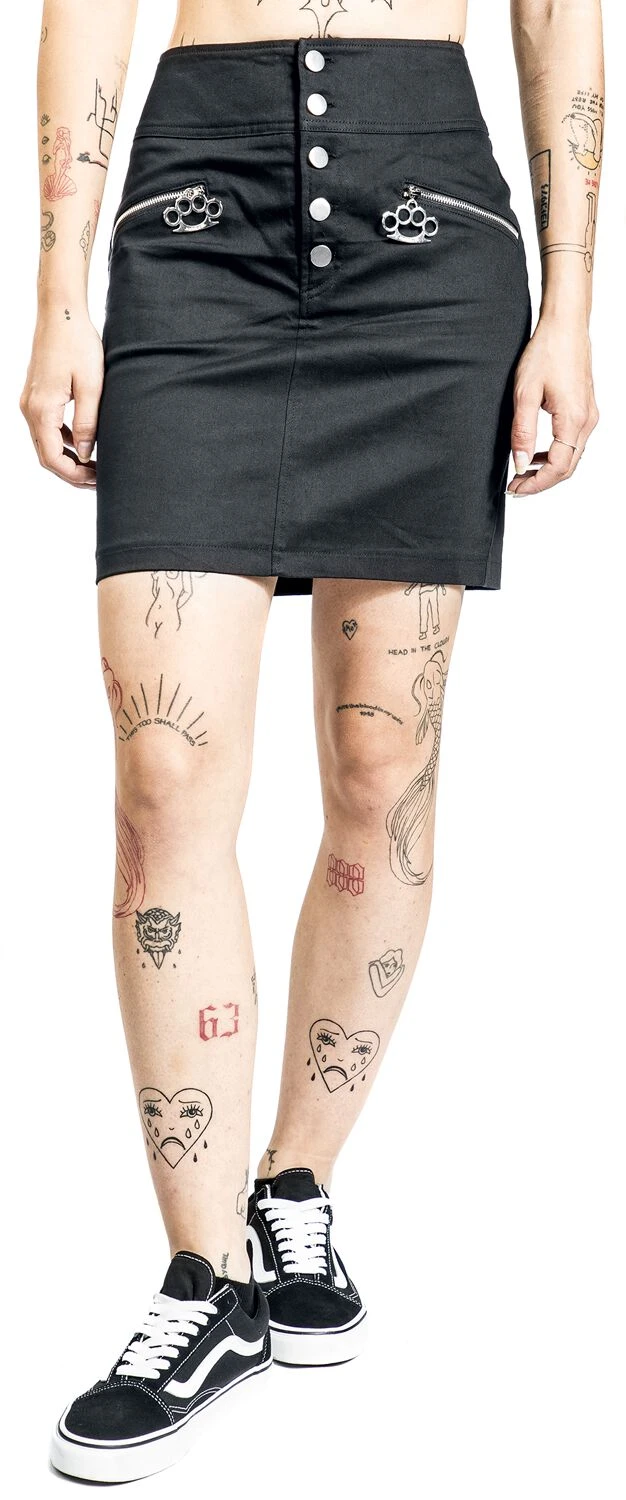 Twill Mini Skirt - Image 4